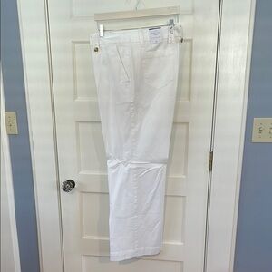 Talbots white Wide Leg Pants.